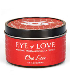 Eye of Love Pheromone Erotic Massage Candle 5oz - One Love 2