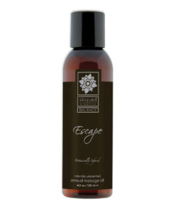 Sliquid Organics Erotic Massage Oil Escape 4.2oz 2