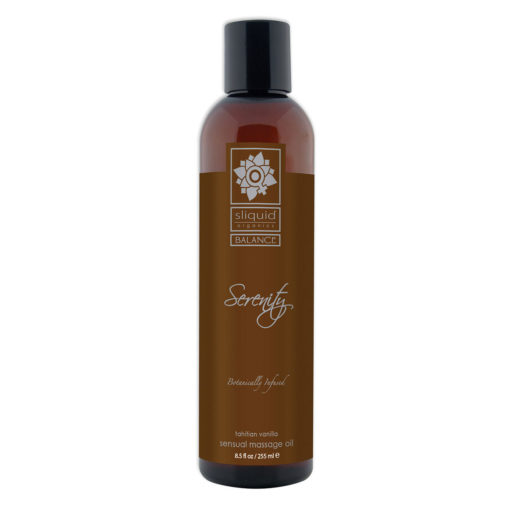 Sliquid Organics Erotic Massage Oil Serenity 8.5oz 2