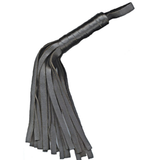 Suede and Fluff Flogger 10