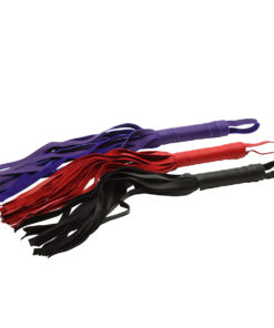 Suede and Fluff Flogger 13