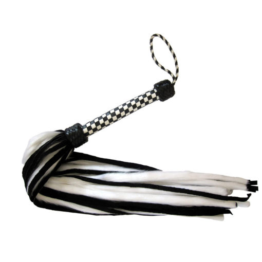Suede and Fluff Flogger 4
