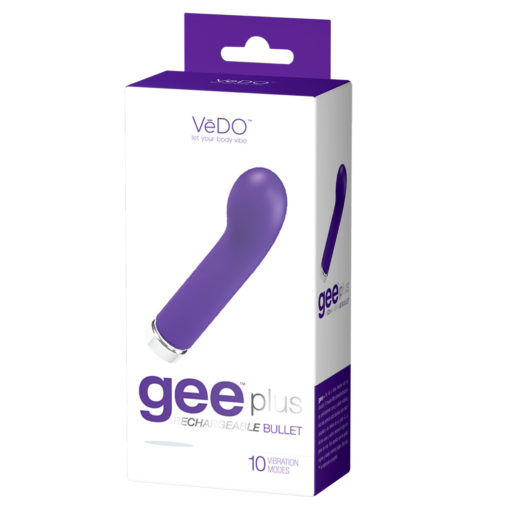 VeDO Gee Plus Mini Vibe box front view on white background