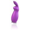 VeDO Ohhh Bunny Crazzy Bunny Vibrator purple side view on white background