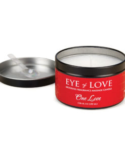 Eye of Love Pheromone Erotic Massage Candle 5oz - One Love