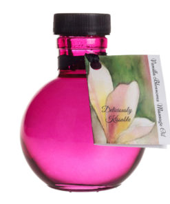 Olivia's Boudoir Kissable Erotic Massage Oil 4oz. - Vanilla Blossom