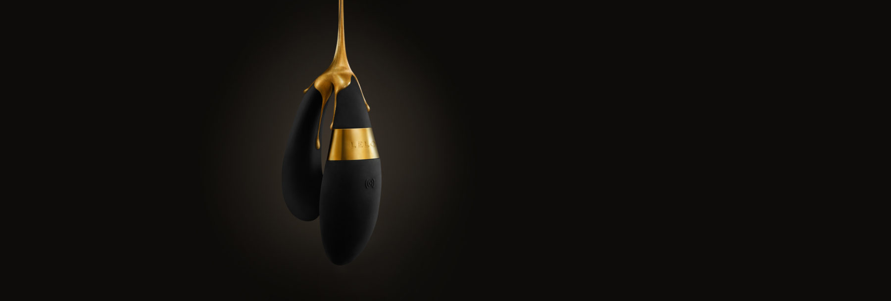 Lelo 24K gold Tiani features background