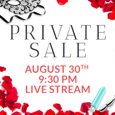 August Private sex toy sale mobile banner