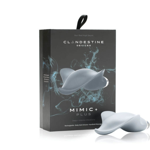 Mimic Plus Grey next to packaging