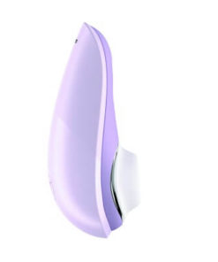 Womanizer Liberty Lilac side view on white background