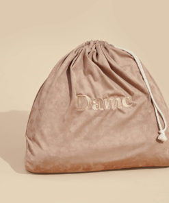 dame pillow tan bag to hold pillow