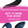 couples sex toys intimacy pack with womanizer and we-vibe pivot