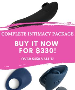 couples sex toys intimacy pack with womanizer and we-vibe pivot