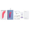 we-vibe melt open box with charge cable, lube and instructions