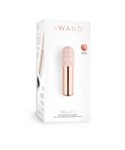 le wand bullet vibrator front view of box
