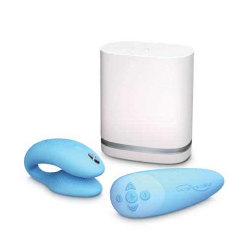 we-vibe chorus vibrator, remote and charger
