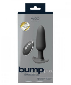 Vedo Bump Anal Vibrator packaging on white background