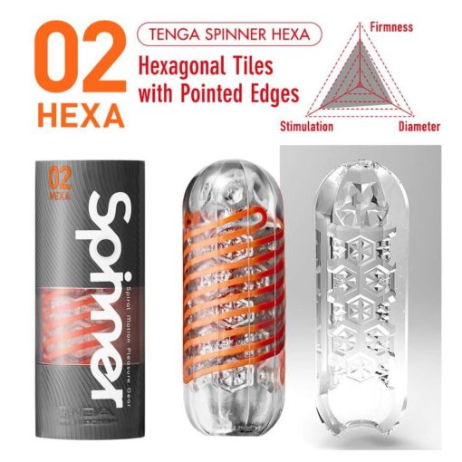 TEnga Spinner 02 Hexa Red Details