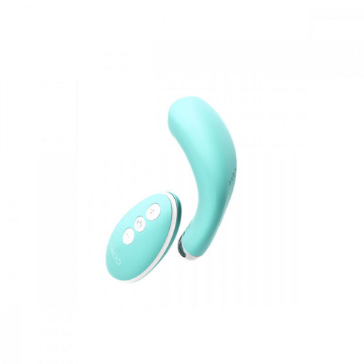 VeDo Niki Panty Vibe Turquoise with remote side view