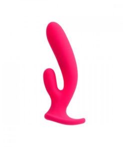 vedo wild duo vibrator pink side view