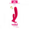 vedo wild duo vibrator pink front box packaging