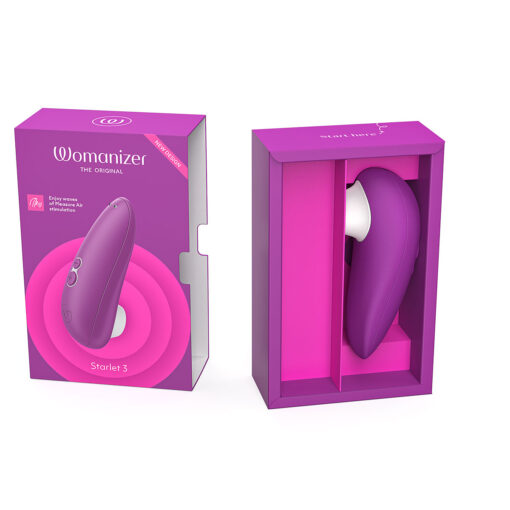 Womanizer Starlet 3 Violet box opened