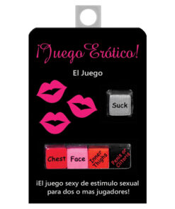 Alternative view of Juego Erotico Dice (Let's Fool Around Dice in Spanish)