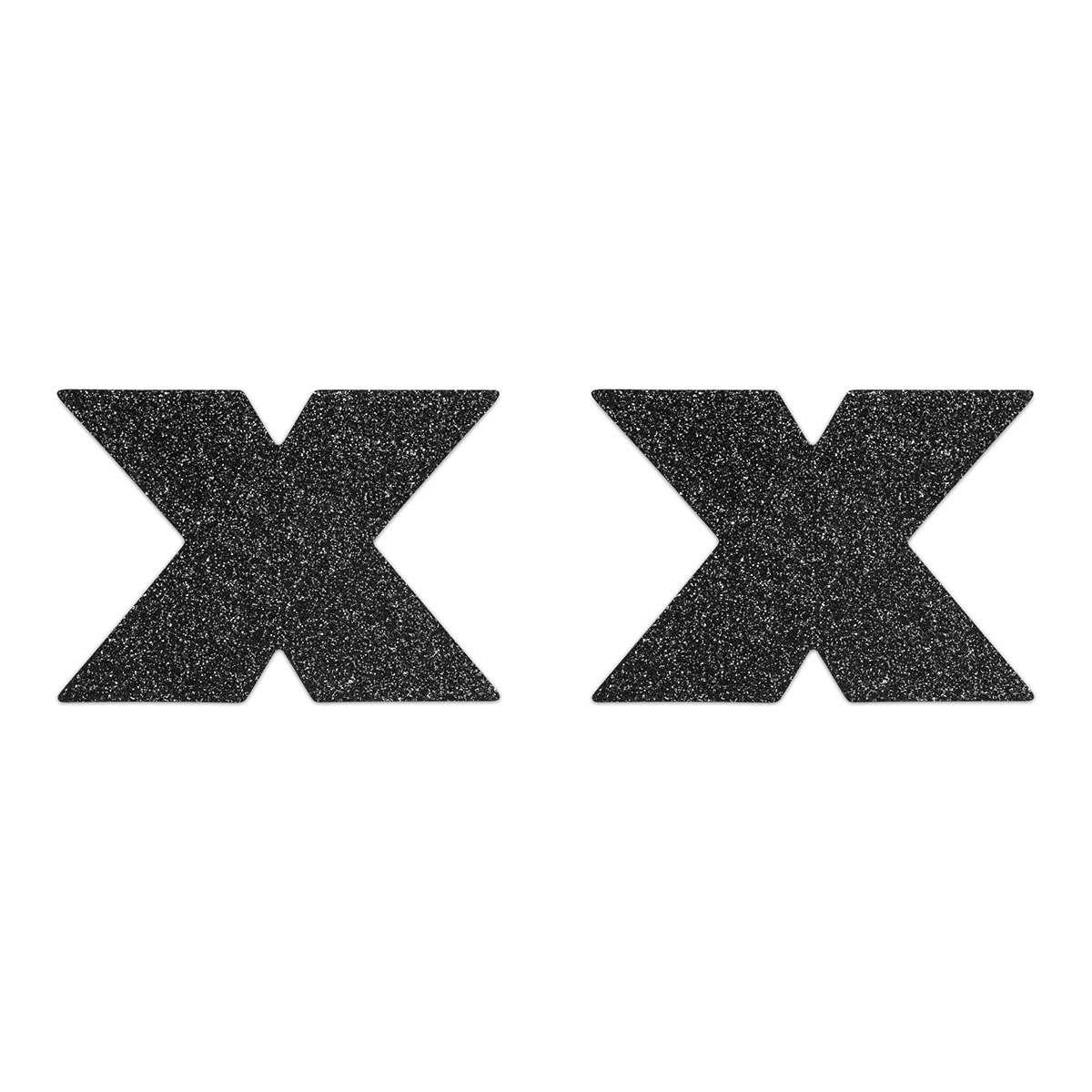 Bijoux Indiscrets Flash Pasties - Black Crosses - Image 3