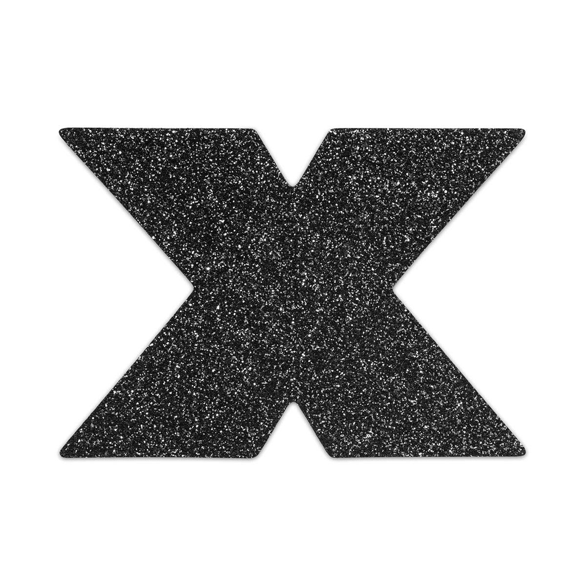 Bijoux Indiscrets Flash Pasties - Black Crosses - Image 2