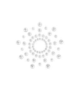 Alternative view of Bijoux Indiscrets Mimi Jewel Pasties - Pearl