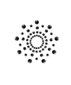 Alternative view of Bijoux Indiscrets Mimi Jewel Pasties - Black