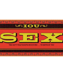IOU Sex Coupons