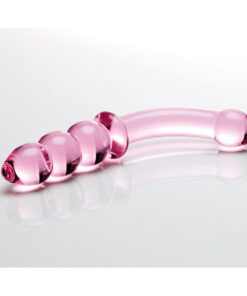 Sex Kitten Pink Glass G-Spotter Dil