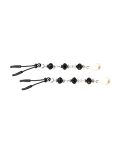 Alternative view of Bijoux de Nip Pearl Black Beads