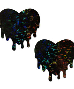 Pastease Melted Hearts - Black