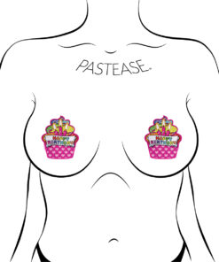 Alternative view of Pastease Happy Birthday Cupcakes