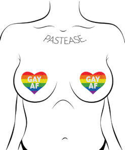 Alternative view of Pastease Gay AF Hearts