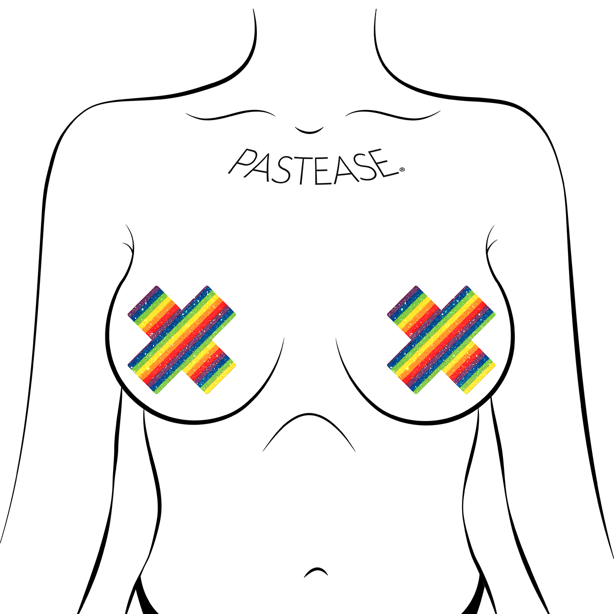 Pastease Rainbow Pride Crosses - Image 2