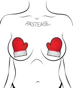 Alternative view of Pastease Santa Mittens