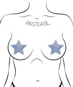 Alternative view of Pastease Stars Silver Glitter