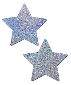 Pastease Stars Silver Glitter