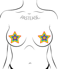 Alternative view of Pastease Stars Rainbow Pride