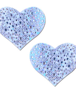 Pastease Crystal Hearts White