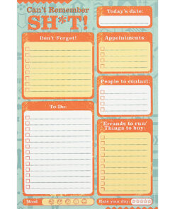 Can't Remember Shit Note Pad