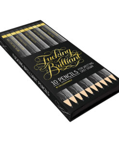 Calligraphuck Fucking Brilliant Pencils 10 pk.