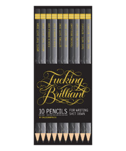 Alternative view of Calligraphuck Fucking Brilliant Pencils 10 pk.