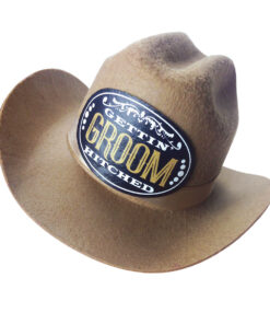Gettin' Hitched Groom Cowboy Hat