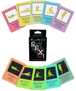 Alternative view of Glow-in-the-Dark Sex Cards