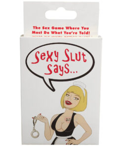Sexy Slut Says Card Game