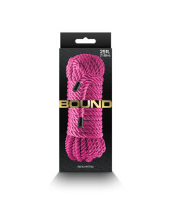 Alternative view of Bound Rope 25ft - Pink